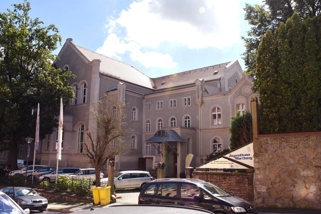 Pension Zur Wartburg Görlitz Esterno foto