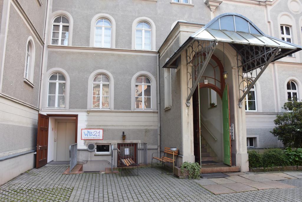 Pension Zur Wartburg Görlitz Esterno foto